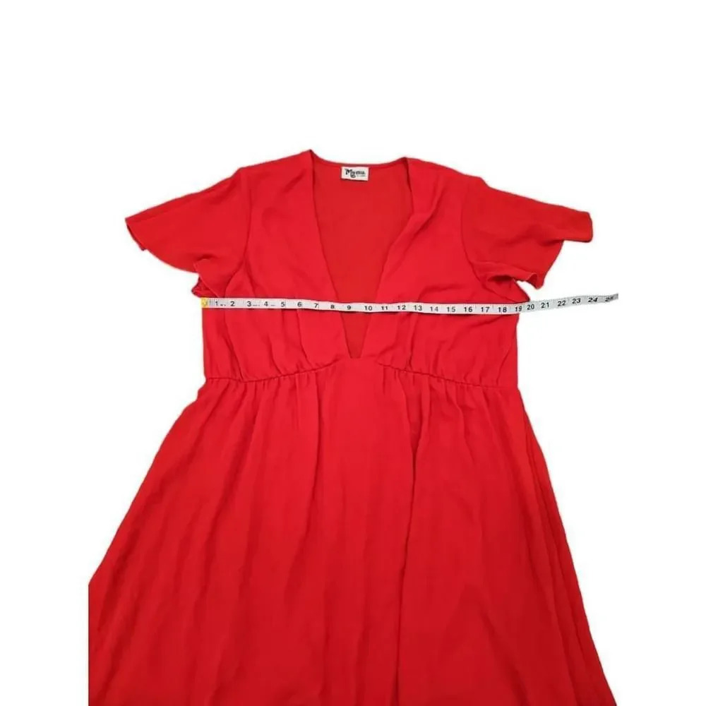 NWOT Show Me Your Mumu Austin Red Dress Size XL - Picture 8 of 10